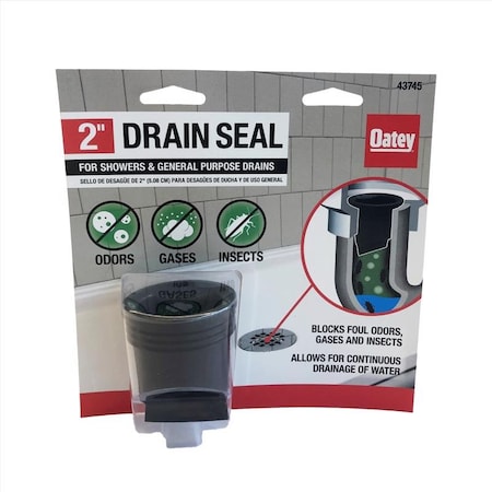 Oatey 2 in. D Plastic General Purpose Floor Drain 43745